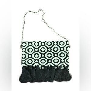 Chico’s Geometric Woven Clutch